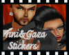 Trini&Gaza Sticker