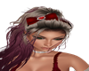 Ruby Diamond Heart Bow