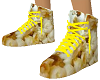popcorn shoes M yellow