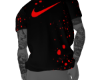 *N!KE Shirt Black/Red