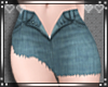 {B} RL Ripped Skirt