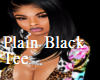 Plain Black Tee
