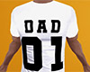 Dad 01 Shirt White (M)