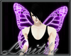 Purple Neon Butterfly F