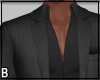 Grey 3 Piece Suit Open
