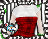 Plaid Jumpsuit Red