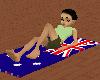 G* Aussie Beach Towel