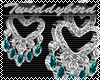Kupix Earrings Teal
