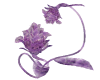 Purple Flower W/Motion