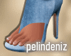 [P] Original denim heels