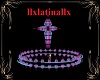  cross blue and pink