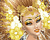 Mermaid Sunflowers Hair 