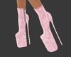 pink shoes