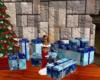 Blue Christmas Presents
