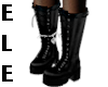 BLACK CALF BOOTS