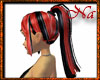 BlackRed Ponytail