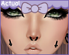 ☯: Black Cheek Crosses