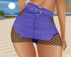SR~ Lavender Net Skirt