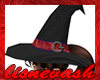 (L) Witch Hat - Bl/Red
