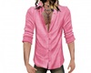 Open Shirt Casual Pink
