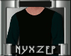 Black Teal Sweater