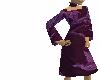 purple damask dress