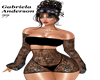 {GA} Black Lace Set