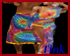 tie dye toga