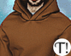 T! Casual Brown Hoodie