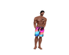 Easter male swim trunks