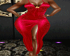 new year dress red