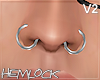 H3M: Nose Rings V2 SLV