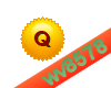 The letter Q (Gold)