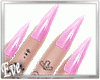 ♣ Pink Tattoo Nails