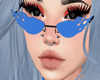 glasses blue