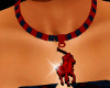 red polo necklace
