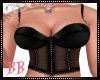 BB|Black Corset Top