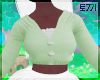 T|Cropped Sweater Green