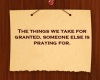 Take For Granted