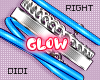 !!D Glow Braces Blue R