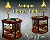 Antique Library Table +