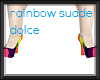 rainbow suade dolce