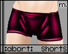 :a: Pink PVC Shorts M