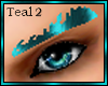 Teal Eyebrows 2
