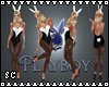 SC OUTFIT PLAYBOY BLACK