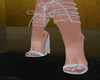 Glittering heels