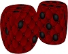 Red Kissing Dice