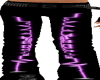 pants hardstyle purple