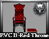 *M3M* PVC B-Red Throne