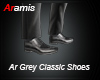 Ar Grey Classic Shoes